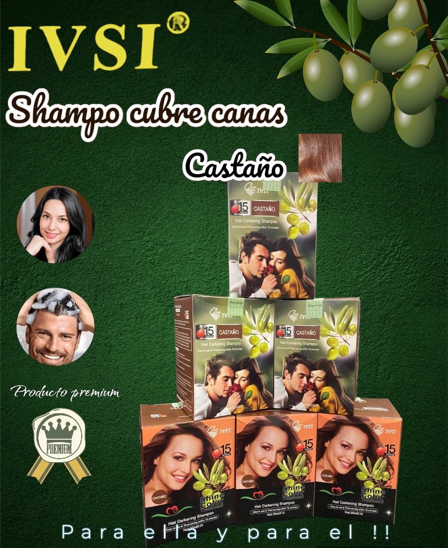 SHAMPOO CUBRE CANAS SACHET X10
