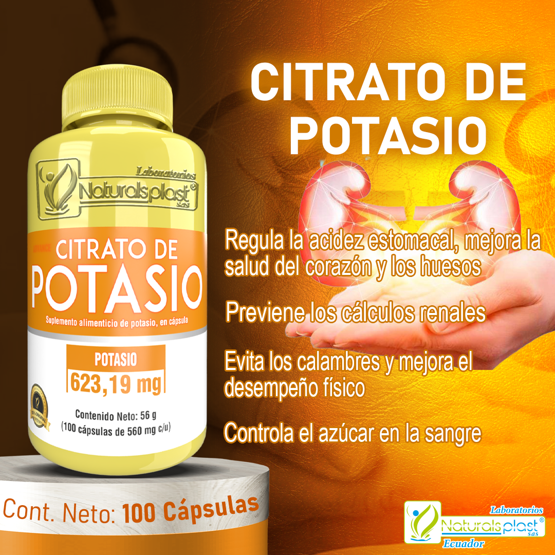 COMBO CITRATO DE MAGNESIO Y POTASIO