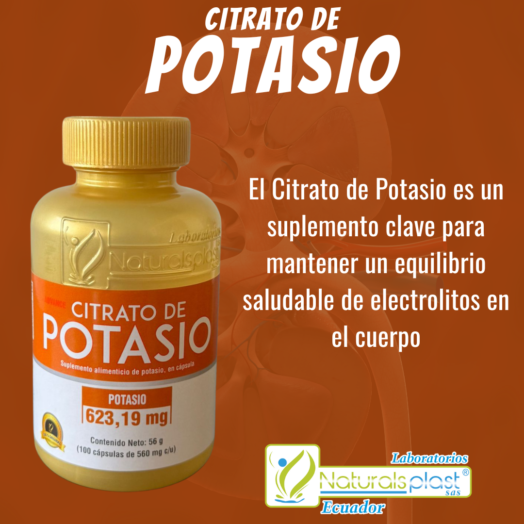 Citrato De Potasio 100cap