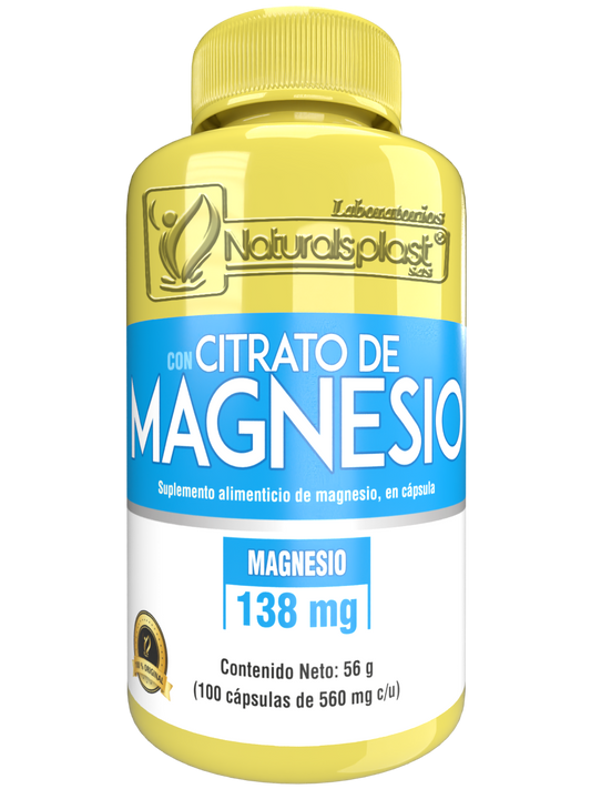 Citrato De Magnesio 100cap